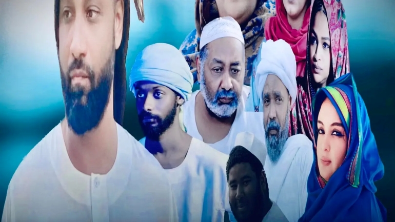 تصميم بوستر مسلسل قدر يظهر كل من أحمد الجقر وروبي كمال وعدد من أبطال المسلسل