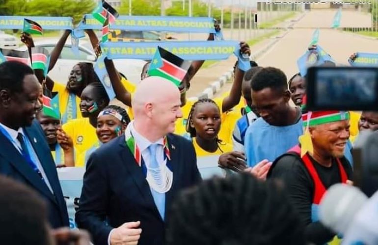 مجموعة من الفعاليات المصاحبة لمباراة السودان وجنوب السودان بجوبا