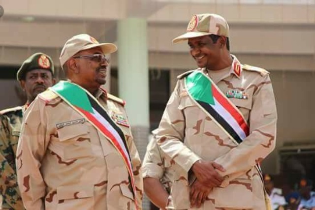 حميدتي والبشير