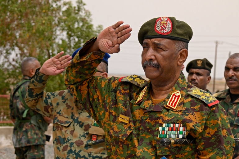قائد الجيش السوداني الفريق أول عبدالفتاح البرهان