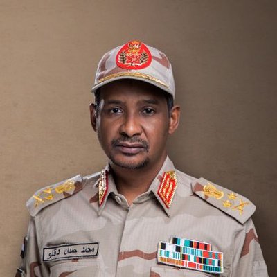 قائد قوات الدعم السريع محمد حمدان دقلو