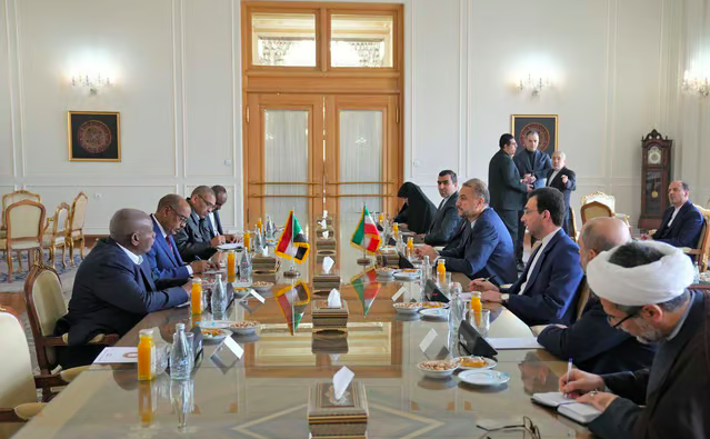 وزير الخارجية السودانية في إيران