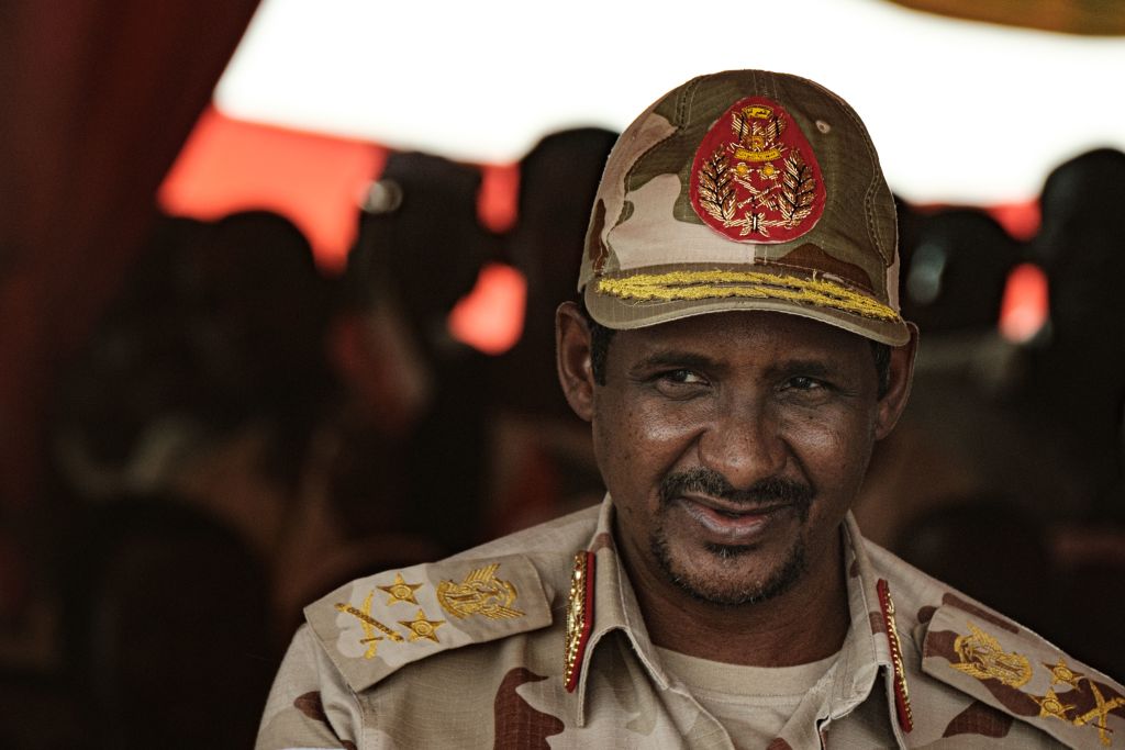 محمد حمدان دقلو قائد قوات الدعم السريع السودانية