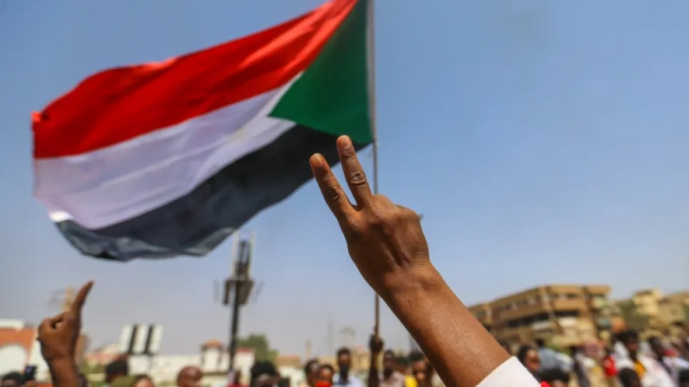 علم السودان - احتجاجات_0.jpg