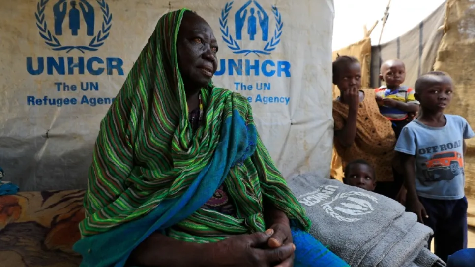 امرأة سودانية لاجئة - دارفور - لاجئين.jpg