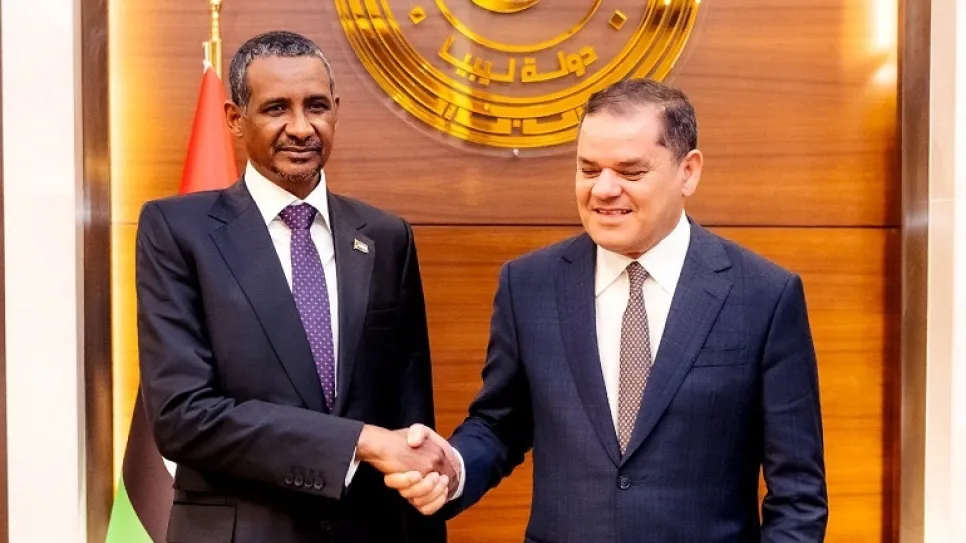 رئيس حكومة الوحدة الوطنية الليبية عبدالحميد الدبيبة وقائد الدعم السريع محمد حمدان دقلو_0.jpg