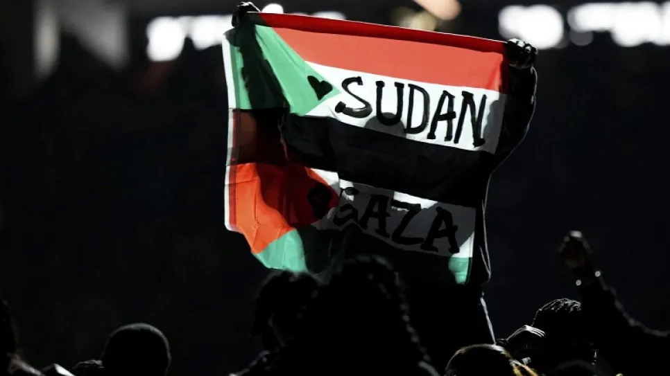 Sudan and Gaza flag.jpg