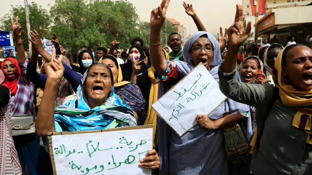Sudan protest Khartoum June 30 2021 AFP.png