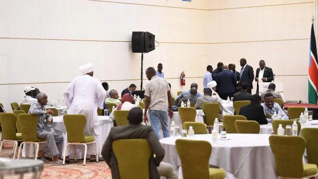 اجتماعات الكتلة الديمقراطية في عاصمة جنوب السودان.jpg