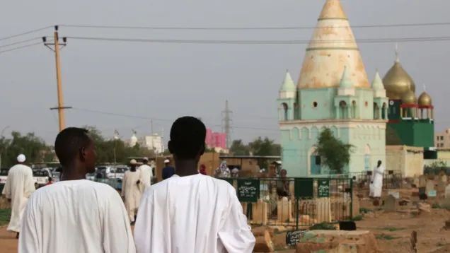 ضريح صوفي بمسيد في السودان.jpg