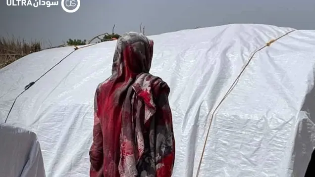 لاجئة سودانية في معسكرات تشاد.png