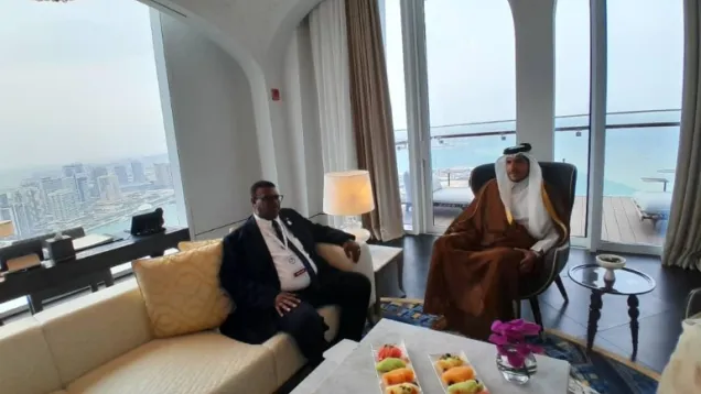 لقاء الوزير السوداني والقطري.jpg