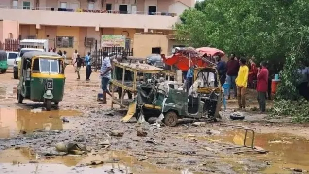 سقوط قذائف في مستشفى النو.jpg